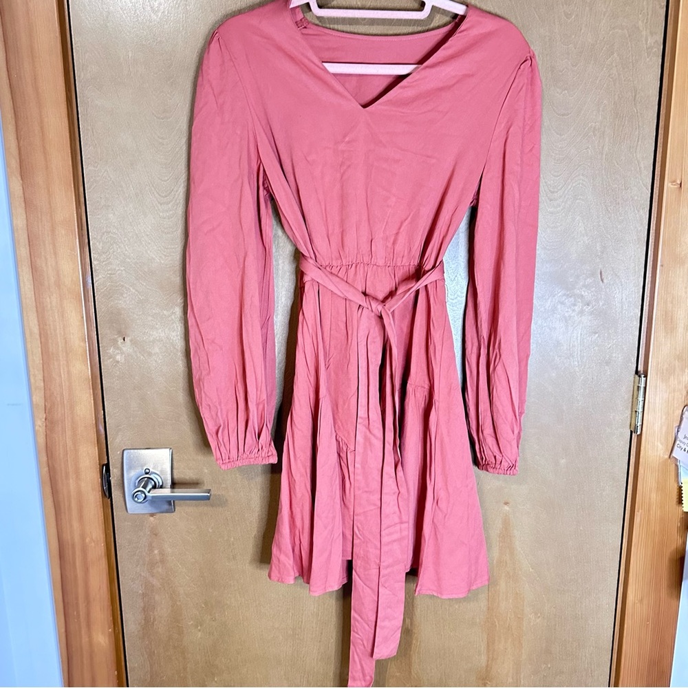 Pink dress, size small